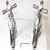 65129 PILLAR COCK H&B (PAIR) CHROME