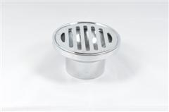 63991 80mm X 50mm FL.GRATE ROUND TO PVC C/P